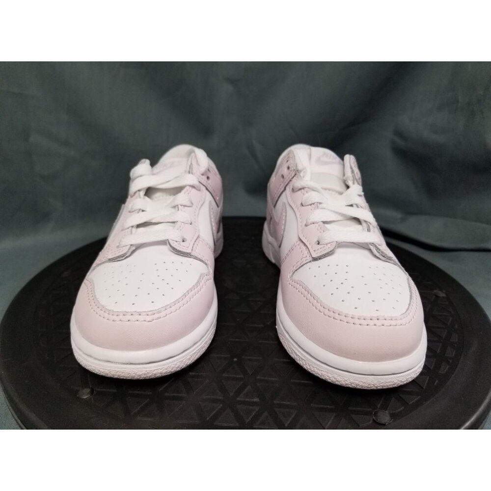Nike Dunk Low White Light Violet (PS) Girls Size 11c NEW IN BOX! - Picture 3 of 13